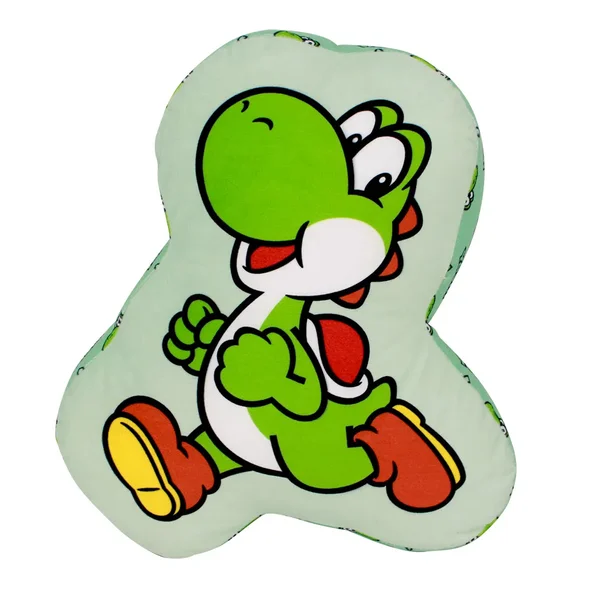 almofada formato yoshi mario